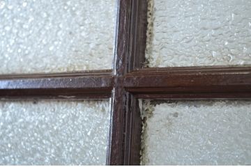 アンティーク建具　上手物!　古い洋館のしっかりとした造りが魅力のペイントドア1枚(扉、木製ドア)(R-064579)