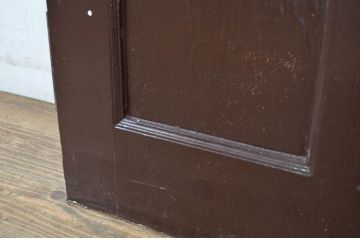 アンティーク建具　上手物!　古い洋館のしっかりとした造りが魅力のペイントドア1枚(扉、木製ドア)(R-064579)