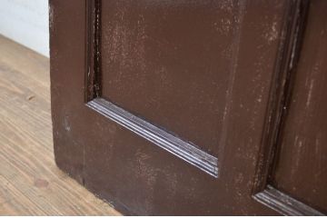 アンティーク建具　上手物!　古い洋館のしっかりとした造りが魅力のペイントドア1枚(扉、木製ドア)(R-064579)