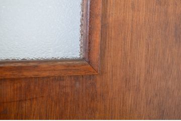 アンティーク建具　レトロな佇まいが魅力的な古い洋館のドア1枚(扉、木製ドア)(R-064581)