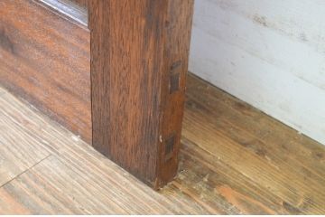 アンティーク建具　レトロな佇まいが魅力的な古い洋館のドア1枚(扉、木製ドア)(R-064581)
