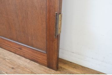 アンティーク建具　レトロな佇まいが魅力的な古い洋館のドア1枚(扉、木製ドア)(R-064581)