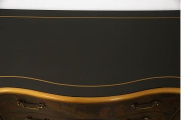 中古　希少!!　DREXEL HERITAGE(ドレクセルヘリテイジ)　シノワズリ様式　繊細なデザインが目を惹くサイドチェスト(コモード、ドロワー、引き出し)(R-064665)