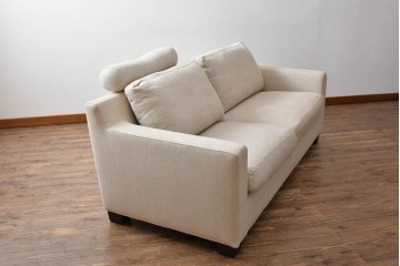 中古　ACTUS(アクタス)取扱い　eilersen(アイラーセン)VITESSE(ヴィテッセ)　シンプルモダンな佇まいが魅力の2人掛けソファ(二人掛け、2P、北欧)(定価約39万円)(R-064668)