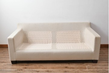 中古　ACTUS(アクタス)取扱い　eilersen(アイラーセン)VITESSE(ヴィテッセ)　シンプルモダンな佇まいが魅力の2人掛けソファ(二人掛け、2P、北欧)(定価約39万円)(R-064668)