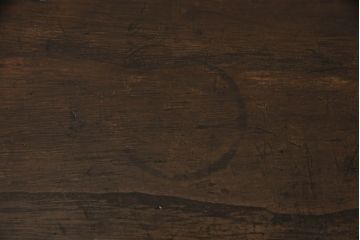 和製アンティーク　激レアデザイン!!　大振りの丸金具が魅力的な引き出し12杯付きの帳場小箪笥(帳場箪笥、収納タンス、時代箪笥、引き出し)(R-064732)