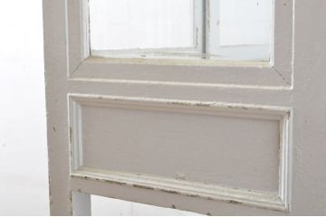 希少!!　大正時代!!　古作造り　角ばったデザインがレトロな雰囲気を醸し出すケビントガラスケース(ショーケース、デンタルケース、デンタルキャビネット、収納棚、陳列棚、飾り棚、戸棚、店舗什器)(R-064834)