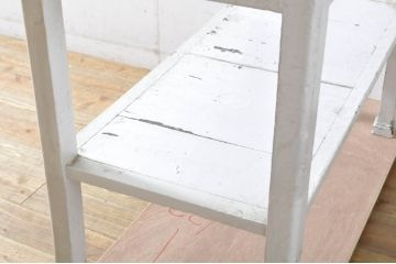 和製アンティーク　希少!!　大正時代!!　古作造り　角ばったデザインがレトロな雰囲気を醸し出すケビントガラスケース(ショーケース、デンタルケース、デンタルキャビネット、収納棚、陳列棚、飾り棚、戸棚、店舗什器)(R-064835)