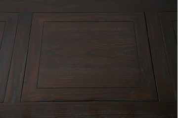 中古　広島県　博永家具　高級感漂う和モダンデザインが魅力の囲炉裏ダイニングセット　定価約134万円　(R-064836)