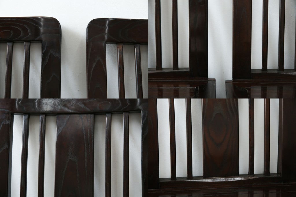 中古　広島県　博永家具　高級感漂う和モダンデザインが魅力の囲炉裏ダイニングセット　定価約134万円　(R-064836)