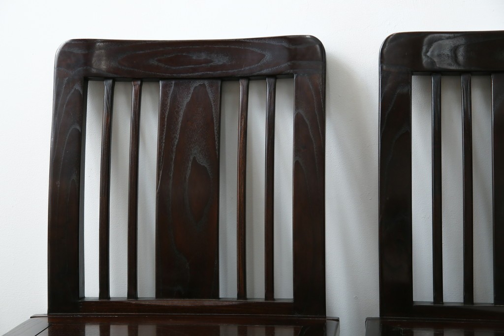 中古　広島県　博永家具　高級感漂う和モダンデザインが魅力の囲炉裏ダイニングセット　定価約134万円　(R-064836)