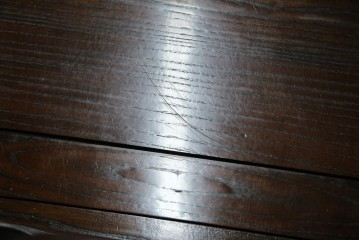 中古　広島県　博永家具　高級感漂う和モダンデザインが魅力の囲炉裏ダイニングセット　定価約134万円　(R-064836)