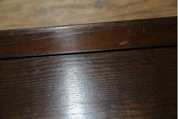 中古　広島県　博永家具　高級感漂う和モダンデザインが魅力の囲炉裏ダイニングセット　定価約134万円　(R-064836)