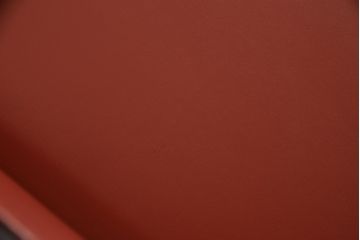 中古　美品　イタリア　Formitalia(フォルミタリア)　Lamborghini(ランボルギーニ)コレクション　鮮やかな赤が目を惹く本革2人掛けソファ(レザー、2Pソファ)(定価約90万円)(R-064838)