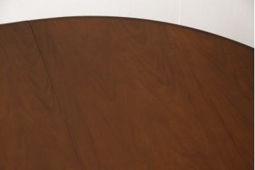 イギリスビンテージ　G-PLAN(ジープラン)　木の温もりが感じられるダイニングテーブル(エクステンションテーブル、拡張式テーブル、ラウンドテーブル、2人掛け、4人掛け、6人掛け、ヴィンテージ、北欧)(R-064840)
