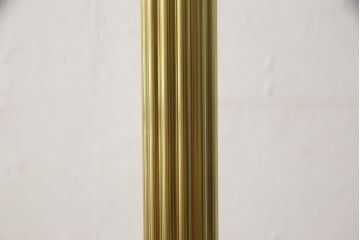 新品未使用　イタリア製　組み立て式　真鍮(しんちゅう)　ゴージャスな装飾が空間に華やぎをもたらすコートハンガー(ポールハンガー、ホールハンガー、帽子掛け、店舗什器)(定価約5万円)(R-064843)