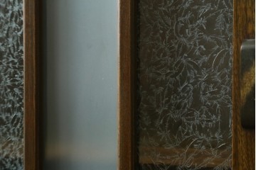 和製アンティーク　昭和初期　モダンデザインが目を惹く本箱　(R-064847)