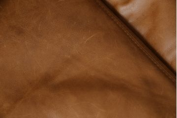 中古　IDEE(イデー)　DIMANCHE SOFA(C3)Leather(ディモンシュソファ)　本革(フルグレインレザー)　使い込まれた味わいが魅力的な2.5人掛けソファ(3人掛けソファ、2人掛けソファ)(定価約35万円)(R-064864)
