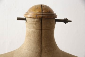  フランスアンティーク　アトリエのような雰囲気づくりにぴったりなトルソー(マネキン、ディスプレイ雑貨、店舗什器)(R-064877)