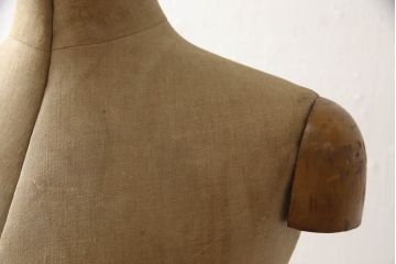  フランスアンティーク　アトリエのような雰囲気づくりにぴったりなトルソー(マネキン、ディスプレイ雑貨、店舗什器)(R-064877)