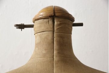  フランスアンティーク　アトリエのような雰囲気づくりにぴったりなトルソー(マネキン、ディスプレイ雑貨、店舗什器)(R-064877)