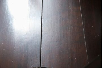 中古　松本民芸家具　上品な雰囲気漂うライティングビューロー(ワークデスク、簿記机、在宅用、在宅ワーク用、収納棚、戸棚、サイドキャビネット)(R-064880)