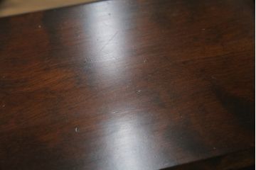 中古　松本民芸家具　上品な雰囲気漂うライティングビューロー(ワークデスク、簿記机、在宅用、在宅ワーク用、収納棚、戸棚、サイドキャビネット)(R-064880)