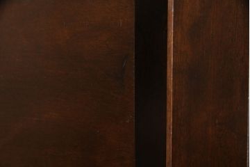 中古　美品　松本民芸家具　特注品　落ち着いた佇まいが魅力的なキャビネット(収納棚、戸棚、食器棚、本棚、本箱、ブックケース)(R-064888)