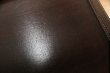 中古　松本民芸家具　上品な色合いが魅力!!シックな雰囲気漂うB型ワゴン(キャスターワゴン、サイドワゴン、キッチンワゴン、花台)(R-064890)