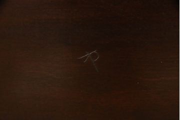 中古　松本民芸家具　上品な色合いが魅力!!シックな雰囲気漂うB型ワゴン(キャスターワゴン、サイドワゴン、キッチンワゴン、花台)(R-064890)