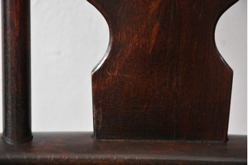 和製ビンテージ　松本民芸家具　#44A型　シックな色合いとクラシカルな佇まいが魅力のウィンザーチェア　定価約20万円　(R-064893)