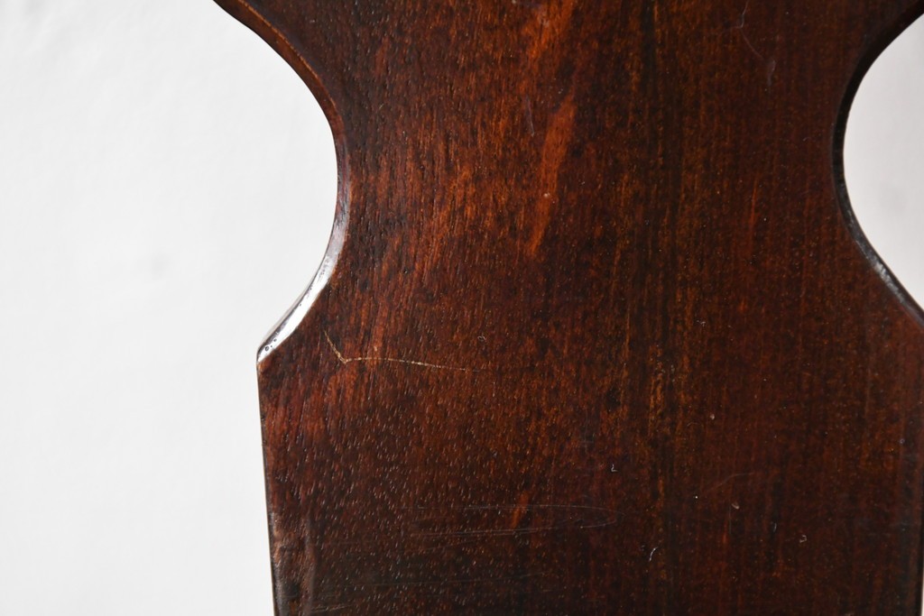 和製ビンテージ　松本民芸家具　#44A型　シックな色合いとクラシカルな佇まいが魅力のウィンザーチェア　定価約20万円　(R-064893)