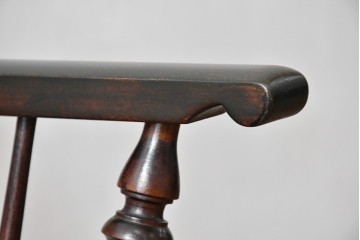 和製ビンテージ　松本民芸家具　#44A型　シックな色合いとクラシカルな佇まいが魅力のウィンザーチェア　定価約20万円　(R-064893)