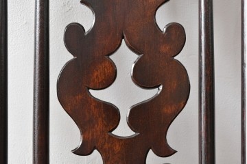 和製ビンテージ　松本民芸家具　#44A型　シックな色合いとクラシカルな佇まいが魅力のウィンザーチェア　定価約20万円　(R-064893)