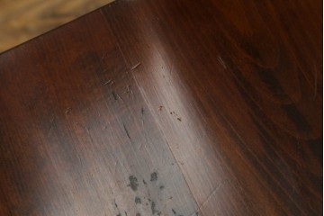 和製ビンテージ　ビーチ材　柏木工　凝った装飾が魅力的なウィンザーチェア2脚セット　(R-064898)