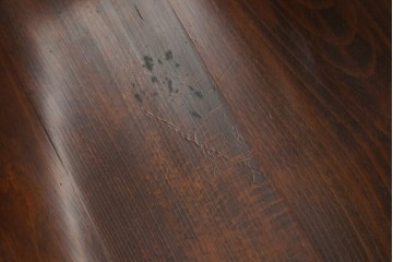 和製ビンテージ　ビーチ材　柏木工　凝った装飾が魅力的なウィンザーチェア2脚セット　(R-064898)