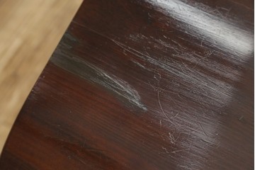 和製ビンテージ　ビーチ材　柏木工　凝った装飾が魅力的なウィンザーチェア2脚セット　(R-064898)