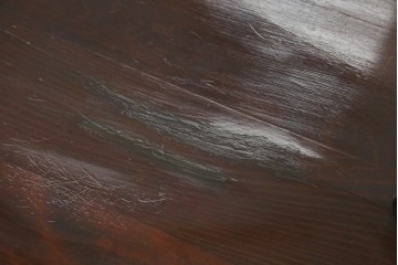 和製ビンテージ　ビーチ材　柏木工　凝った装飾が魅力的なウィンザーチェア2脚セット　(R-064898)