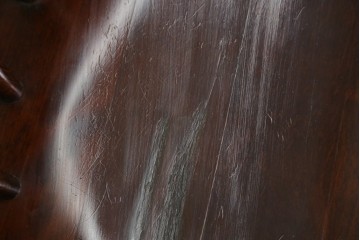 和製ビンテージ　ビーチ材　柏木工　凝った装飾が魅力的なウィンザーチェア2脚セット　(R-064898)