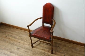 中古　バロッサバレンティ(VARO,S.A. VALENTI)　優美なシルエットが目を引くカクトワール・チェア　定価約20万円　(R-064903)