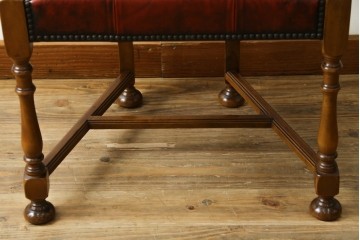 中古　バロッサバレンティ(VARO,S.A. VALENTI)　優美なシルエットが目を引くカクトワール・チェア　定価約20万円　(R-064903)