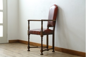 中古　バロッサバレンティ(VARO,S.A. VALENTI)　優美なシルエットが目を引くカクトワール・チェア　定価約20万円　(R-064904)