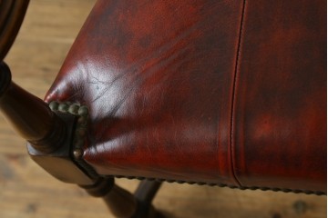 中古　バロッサバレンティ(VARO,S.A. VALENTI)　優美なシルエットが目を引くカクトワール・チェア　定価約20万円　(R-064904)