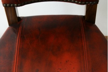 中古　バロッサバレンティ(VARO,S.A. VALENTI)　優美なシルエットが目を引くカクトワール・チェア　定価約20万円　(R-064904)