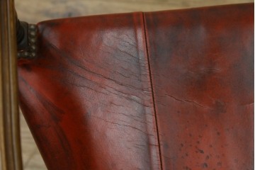 中古　バロッサバレンティ(VARO,S.A. VALENTI)　優美なシルエットが目を引くカクトワール・チェア　定価約20万円　(R-064904)