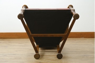 中古　バロッサバレンティ(VARO,S.A. VALENTI)　優美なシルエットが目を引くカクトワール・チェア　定価約20万円　(R-064904)