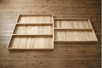 中古　美品　岩谷堂箪笥(菊幸)　欅(ケヤキ)材　漆塗り　存在感のある金具と迫力のある杢目が目を惹く整理箪笥(チェスト、衣装タンス、引き出し、着物箪笥、和たんす)(R-064906)