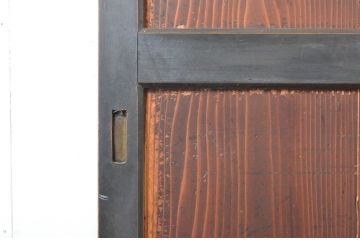 アンティーク建具　上質な和の趣き溢れる帯戸3枚セット(板戸、引き戸)(R-064929)