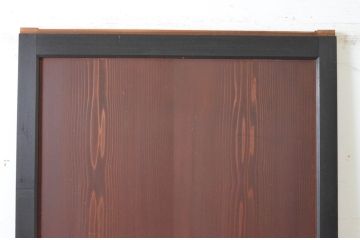 アンティーク建具　上質な和の趣き溢れる帯戸1枚(板戸、引き戸)(R-064930)