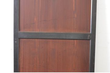アンティーク建具　和の情緒溢れる帯戸1枚(引き戸、板戸)(R-064933)